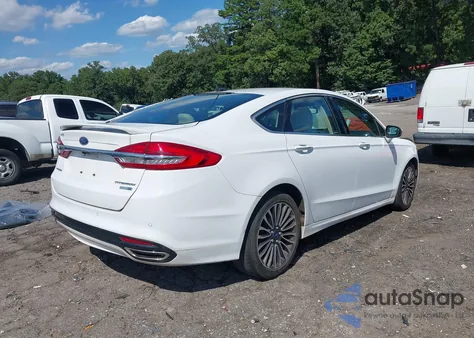 2018 Ford Fusion Titanium из США, поврежденный, VIN 3FA6P0D97JR138110